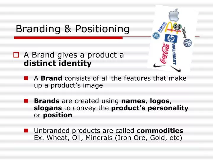 branding positioning