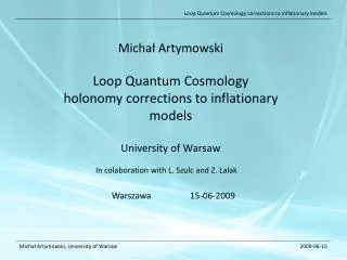 Loop Quantum Cosmology corrections to in fl ationary models