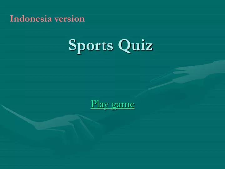 sports quiz