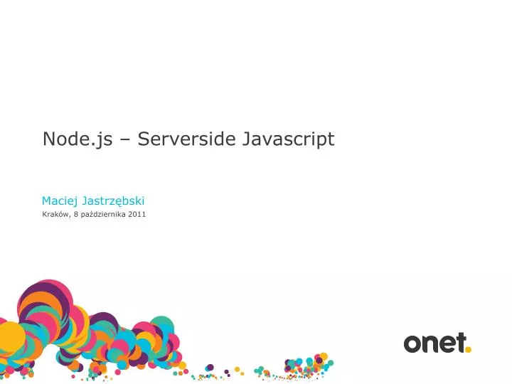 node js serverside javascript