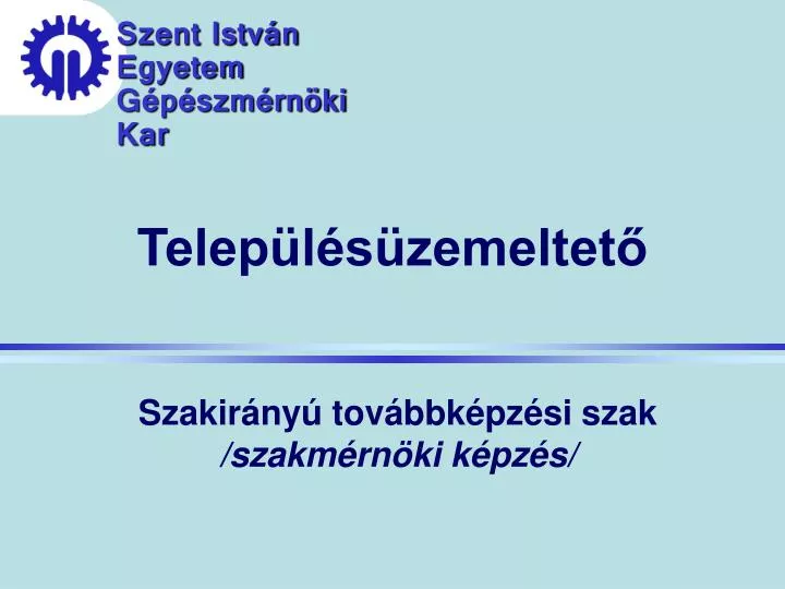 telep l s zemeltet