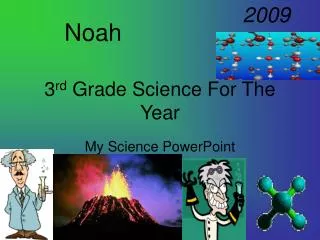 3 rd Grade Science For The Year