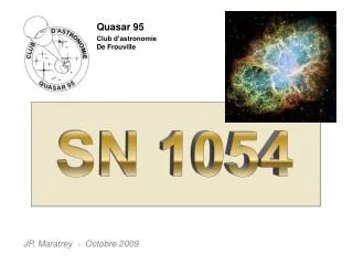 Quasar 95 Club d’astronomie De Frouville