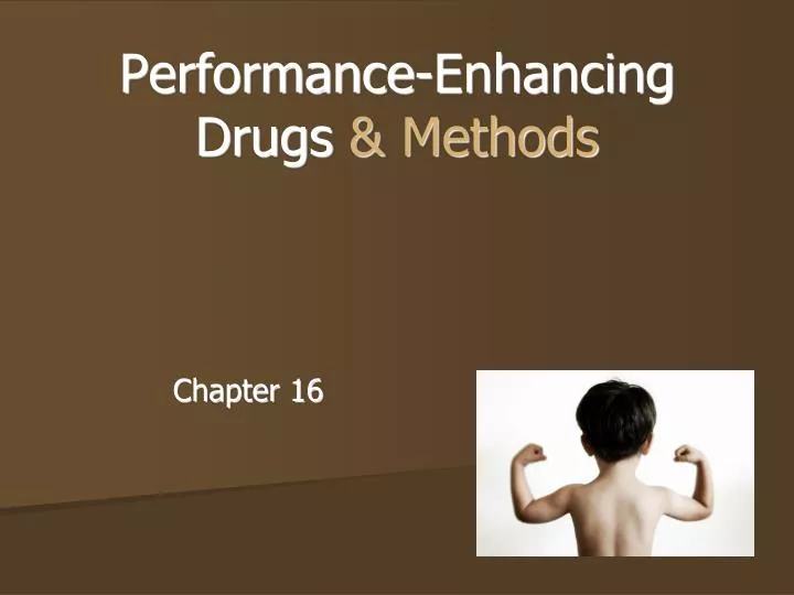 performance enhancing drugs methods