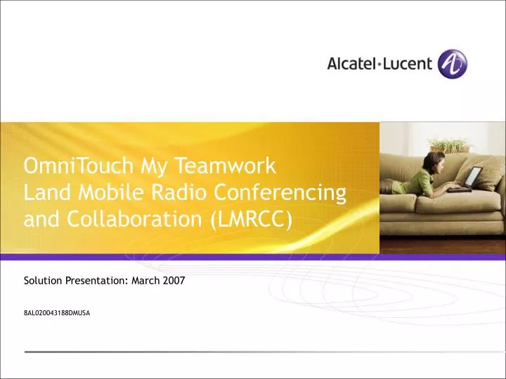 omnitouch my teamwork land mobile radio conferencing and collaboration lmrcc