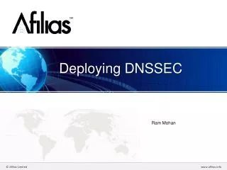 Deploying DNSSEC
