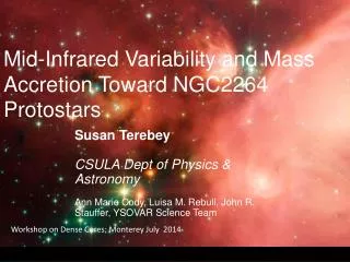 Mid-Infrared Variability and Mass Accretion Toward NGC2264 Protostars