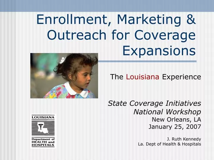 enrollment marketing outreach for coverage expansions
