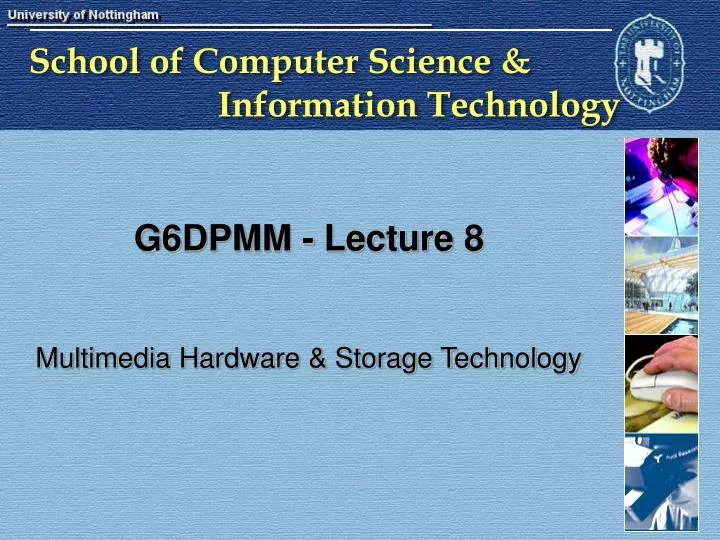 g6dpmm lecture 8