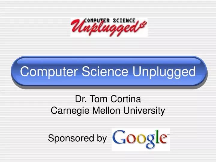 computer science unplugged