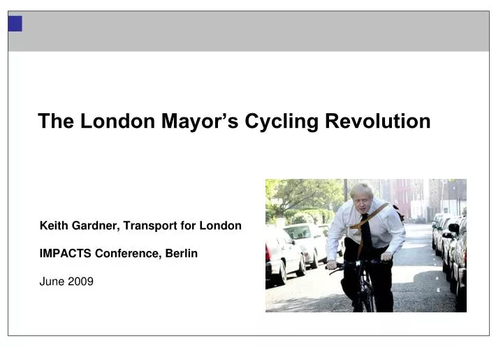 the london mayor s cycling revolution