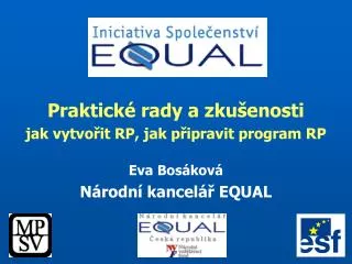 praktick rady a zku enosti jak vytvo it rp jak p ipravit program rp eva bos kov n rodn kancel equal