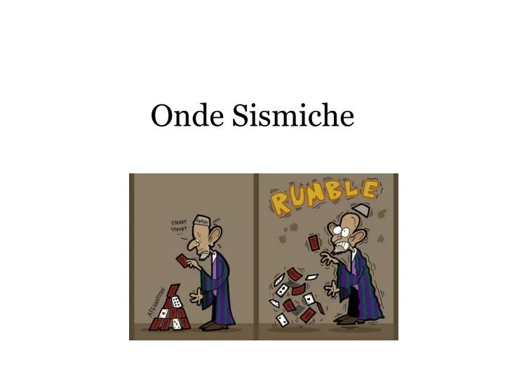 onde sismiche