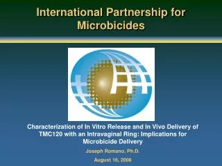 Microbicide Delivery: Choice will be Key to Widespread Adoption of Microbicides
