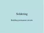 Soldering - slide 1