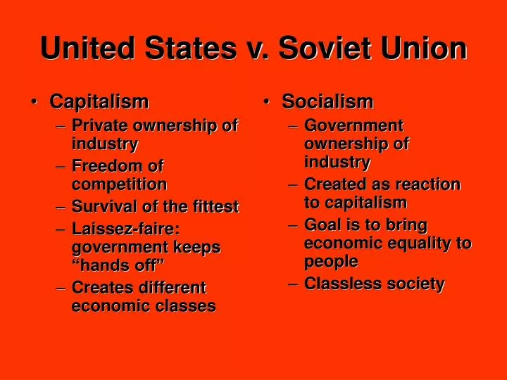 united states v soviet union
