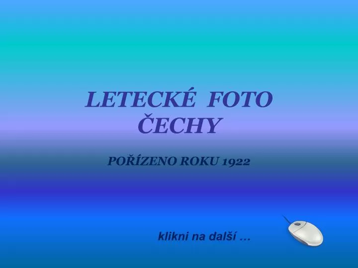 leteck foto echy
