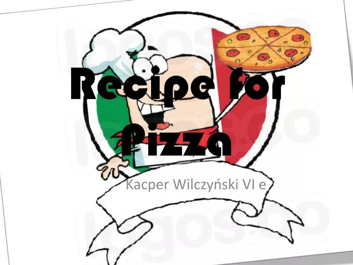 recipe for pizza