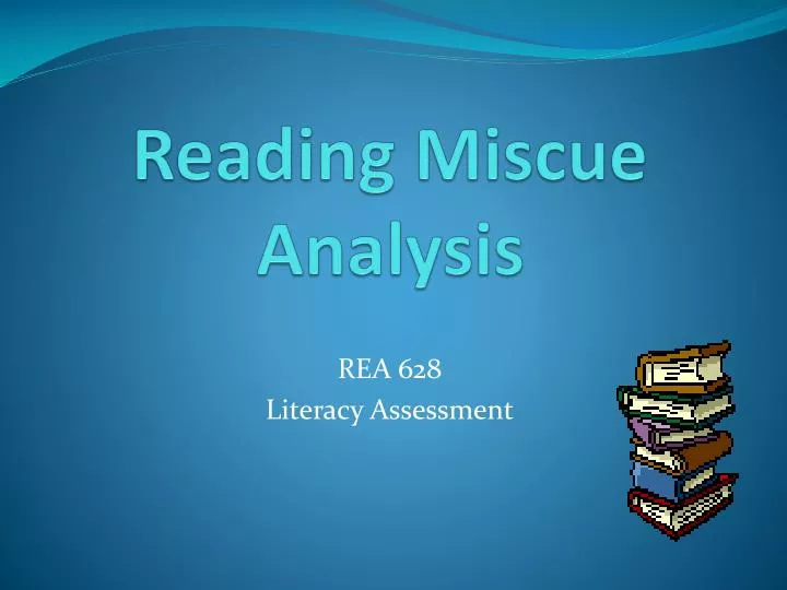 reading miscue analysis
