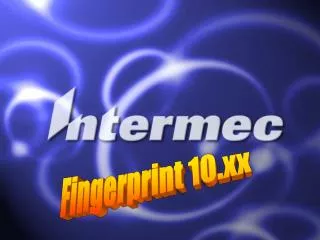 Fingerprint 10.xx
