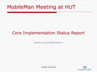 MobileMan Meeting at HUT