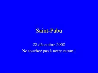 saint pabu