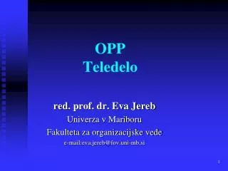 OPP Teledelo