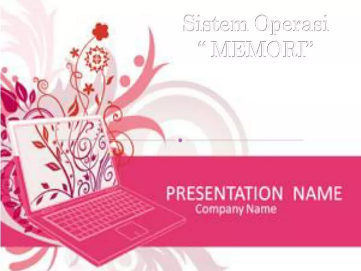 sistem operasi memori