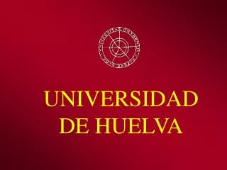 UNIVERSIDAD DE HUELVA