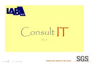 Consult IT V 1.5