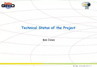 Technical Status of the Project