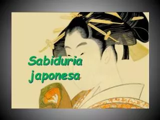Sabiduria japonesa