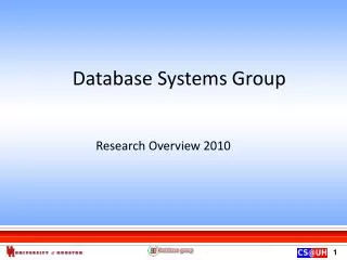 Database Systems Group