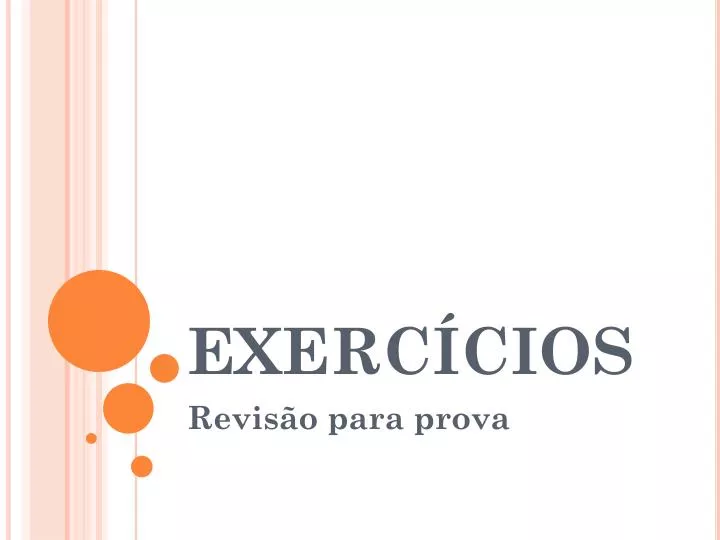 exerc cios