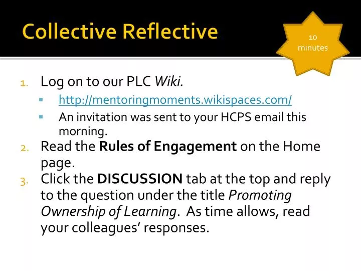 collective reflective