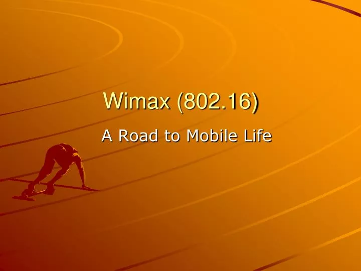 wimax 802 16