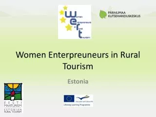 Women Enterpreuneurs in Rural Tourism