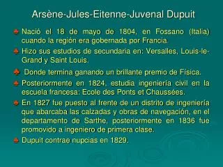 Arsène-Jules-Eitenne-Juvenal Dupuit