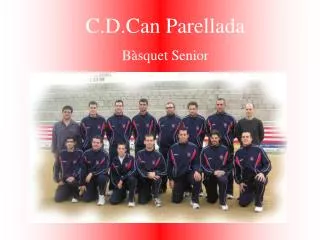 C.D.Can Parellada Bàsquet Senior