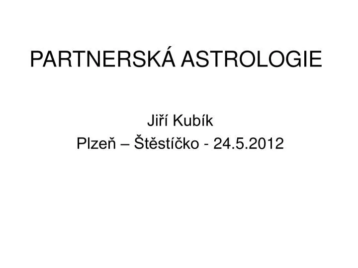 partnersk astrologie