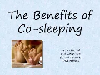 The Benefits of Co-sleeping
