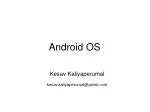 Android OS - slide 1