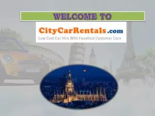 WELCOME TO CITYCARRENTALS.com