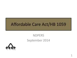 Affordable Care Act/ HB 1059