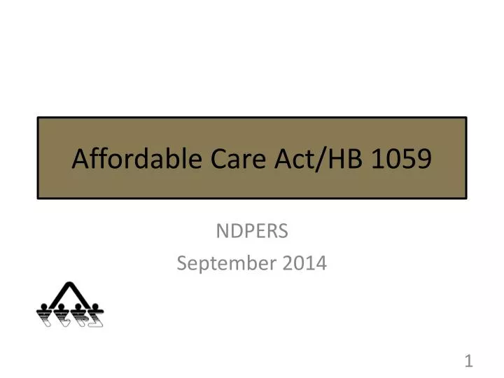 affordable care act hb 1059