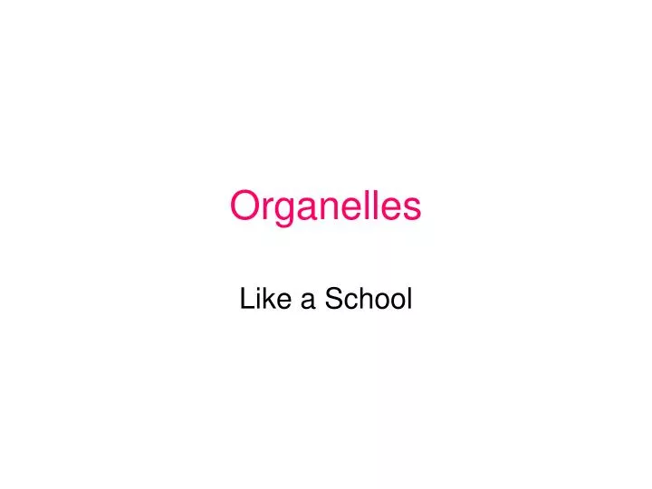 organelles