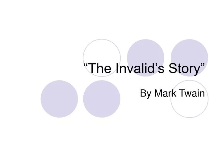 the invalid s story