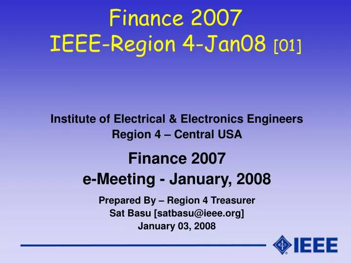 finance 2007 ieee region 4 jan08 01