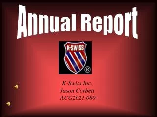 K-Swiss Inc. Jason Corbett ACG2021.080