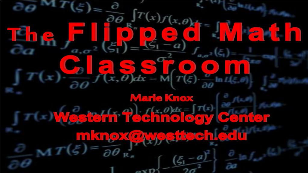 Flipped Math Logo PPT - The Flipped Math Classroom PowerPoint Presentation, free download ...